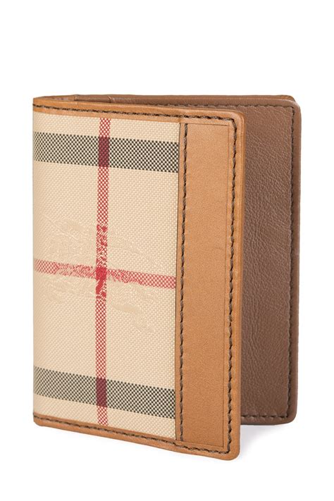 burberry tan wallet